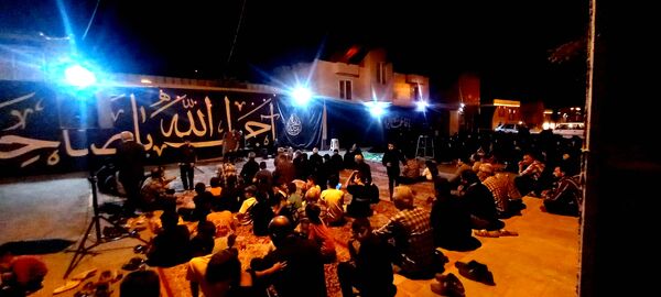 روضه خیابانی در شهرستان کاشمر