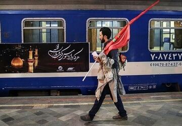 پیش فروش بلیت قطارهای اربعین از فردا آغاز می‌شود