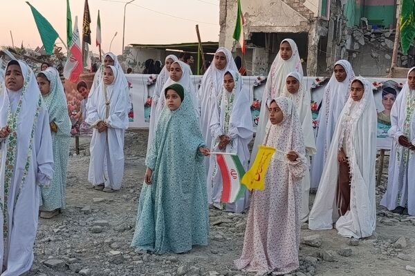 جشن باشکوه عید غدیر در مدرسه شجره طیبه میناب