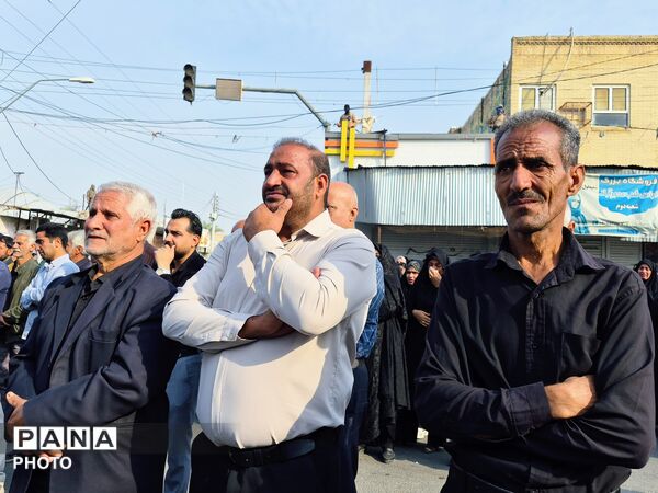 عنبرآباد در سوگ شهادت مقام معظم رهبری