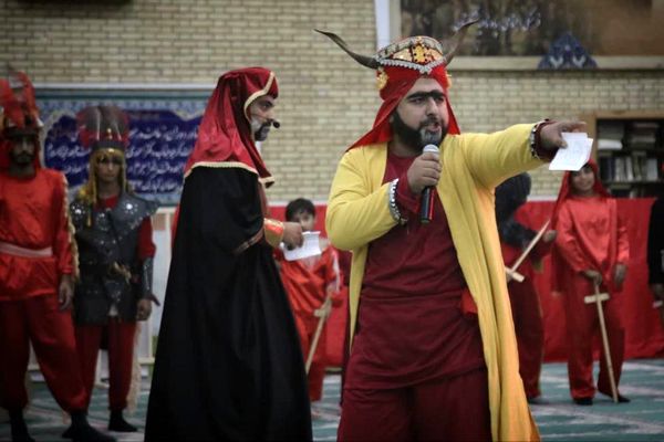 آیین تعزیه‌خوانی واقعه عاشورا در شهر اهرم تنگستان