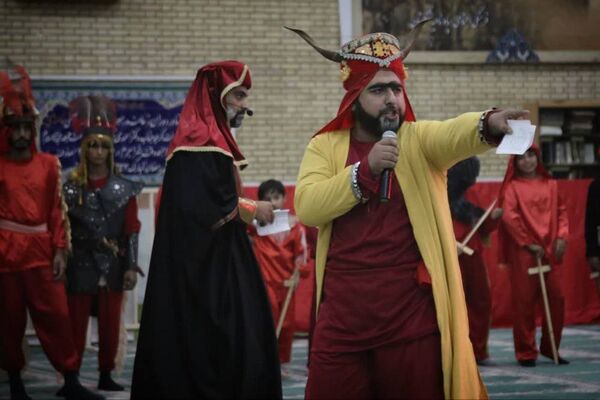 آیین تعزیه‌خوانی واقعه عاشورا در شهر اهرم تنگستان