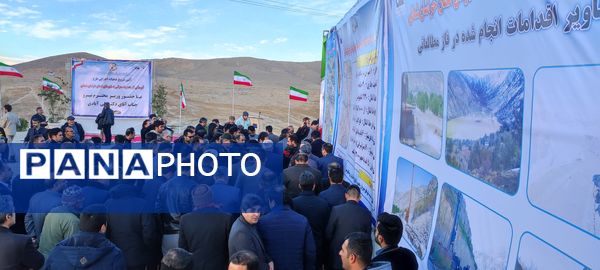 آغاز عملیات اجرایی طرح آبرسانی منطقه سرانی شیروان با حضور وزیر نیرو