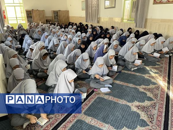 دانش‌آموزان میبدی در خط مقدم مبارزه با اسرائیل 