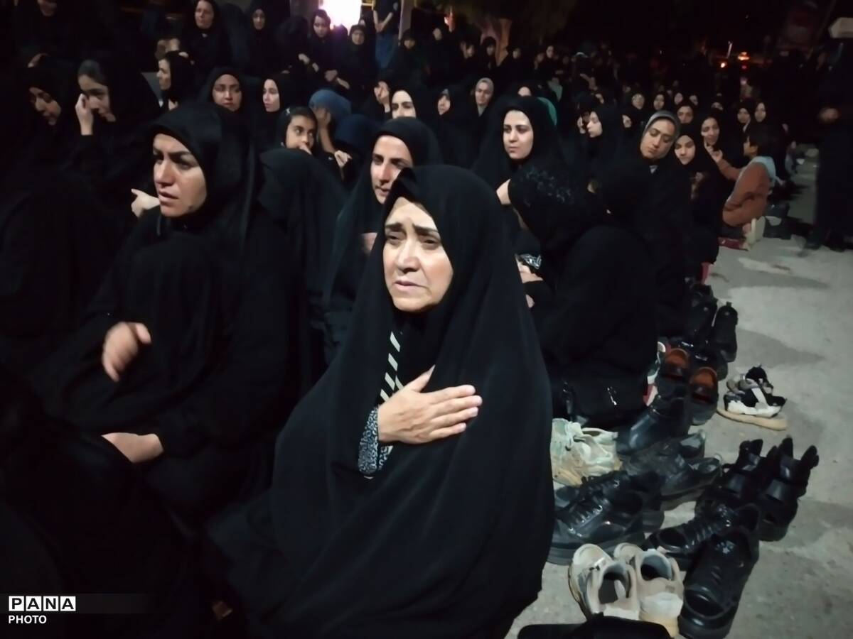 شب عاشورا به نام  و یادحسین در شهر بار