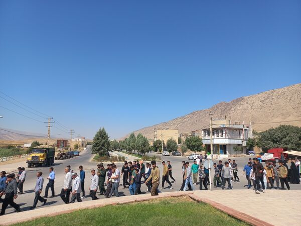 مراسم گرامیداشت شهادت سید حسن نصرالله و شهدای مقاومت در شهرستان سیروان 