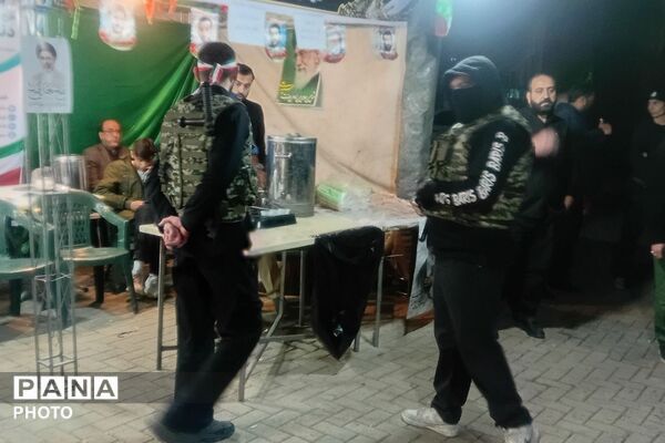 برپایی موکب معاونت پرورشی و تربیت‌بدنی در میدان نماز شهرری