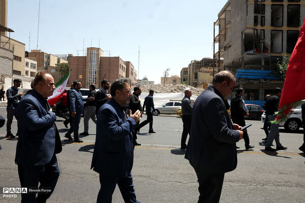 عزاداری کارکنان وزارت آموزش و پرورش همزمان با ششمین روز ماه محرم‌‌