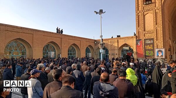 عزاداری شهادت مظلومانه امام خامنه ای 