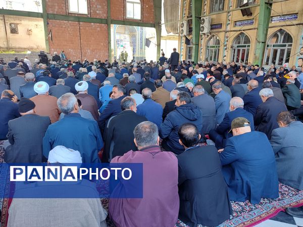 شور آخرین نماز جمعه ماه رمضان در قائمشهر