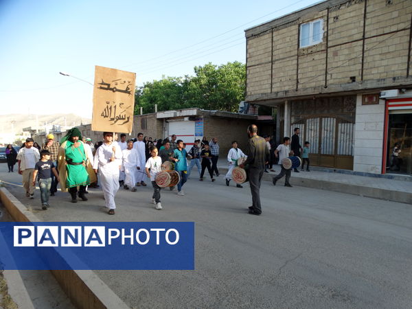 بازسازی صحنه عیدغدیر در شهر گهرو