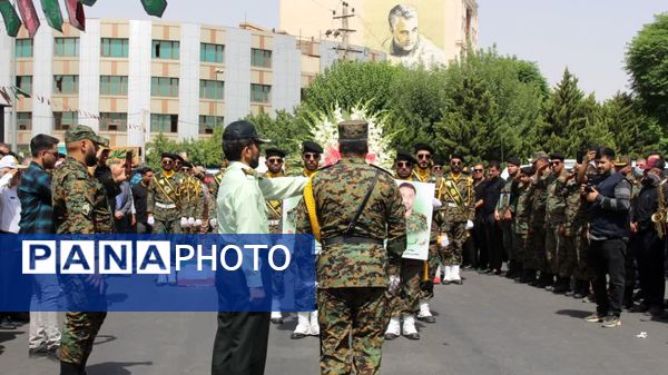 وداع باشکوه مردم دو استان با پیکر شهیدان اقتدار