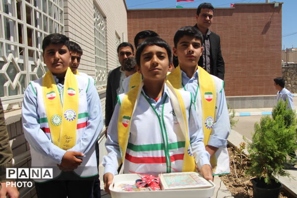 افتتاح مدرسه 6 کلاسه علوی حاجی آباد