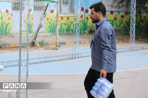 راه اندازی موکب راه نور سازمان دانش آموزی