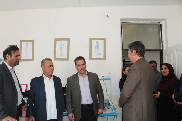 افتتاح دبستان شش کلاسه جانباز حاج عباس علی مجدی در فاروج 