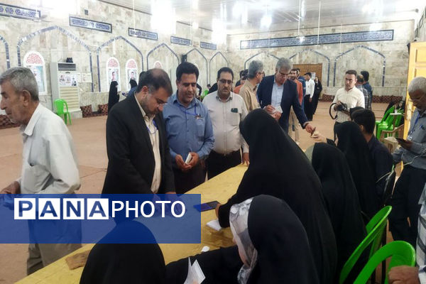 حضور گسترده مردم شهرستانها و مناطق استان بوشهردر انتخابات ریاست جمهوری
