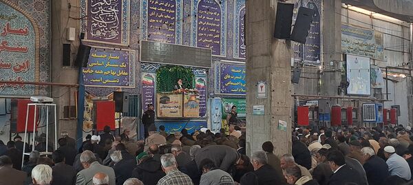 نماز عبادی سیاسی جمعه در آخرین جمعه ماه شعبان در نیشابور 