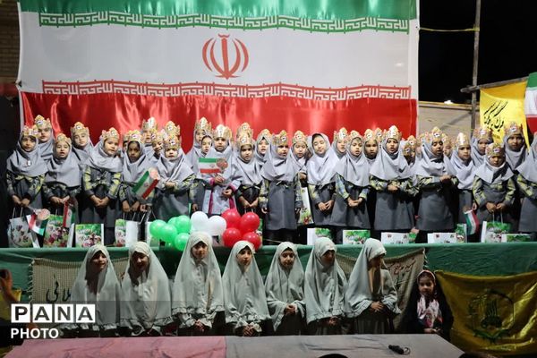 جشن الفبا و ایستادگی در تجمعات شبانه مردمی قلعه نو