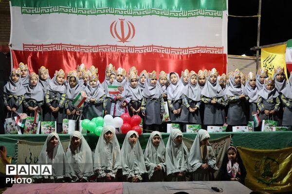 جشن الفبا و ایستادگی در تجمعات شبانه مردمی قلعه نو