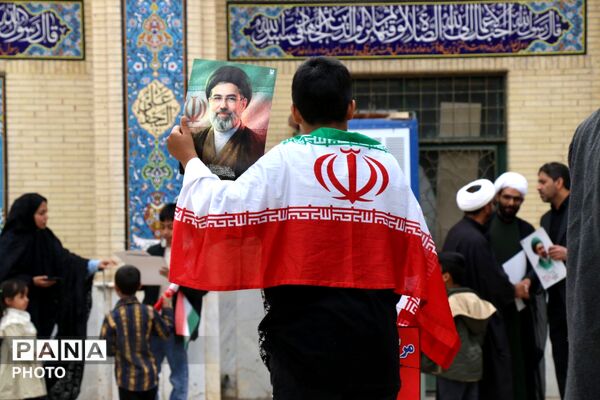 راهپیمایی روز قدس در شهر گلباف