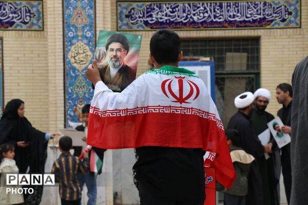 راهپیمایی روز قدس در شهر گلباف