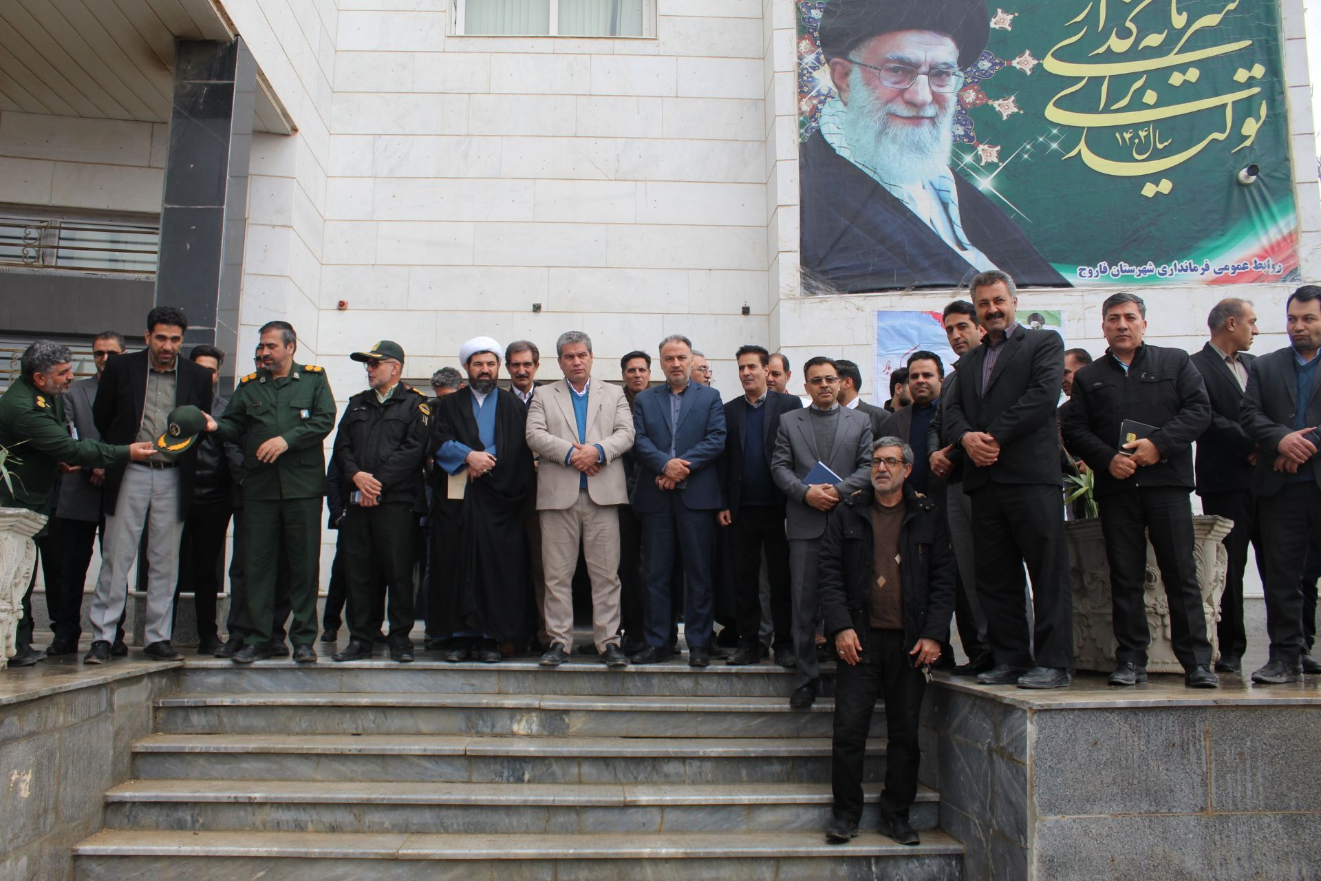 جلسه شورای اداری در شهرستان فاروج 