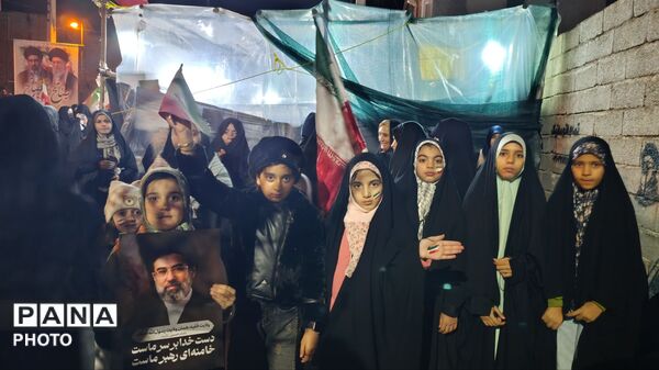 خروش عظیم مردم ملکان در اربعین شهادت قائد امت و شهدای دانش آموز میناب