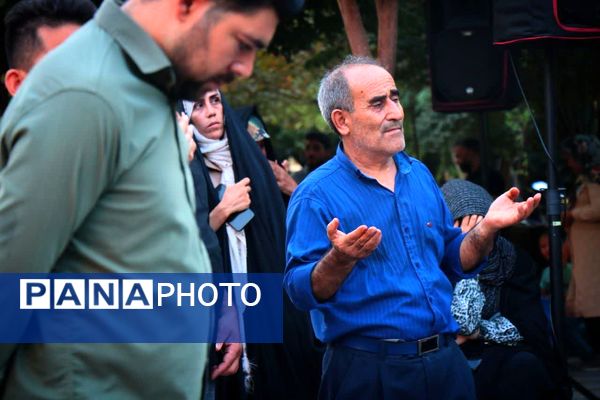 آیین سنتی عزاداری «چهارپایه خوانی» در قم