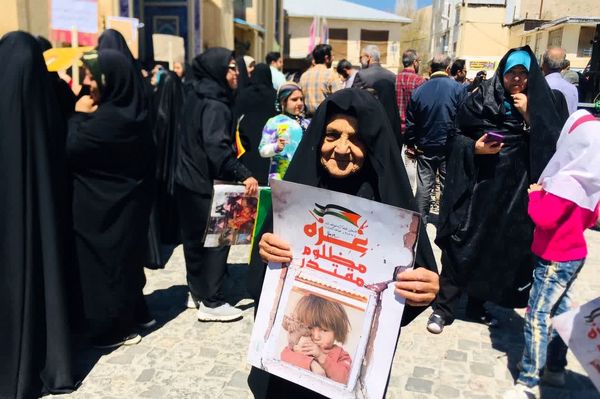 حضور پرشور مردم سپیدان در راهپیمایی روز قدس