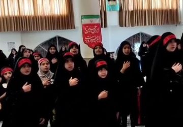  مراسم حضرت رقیه (س) در آستان مقدس امامزاده هفده تن گلپایگان