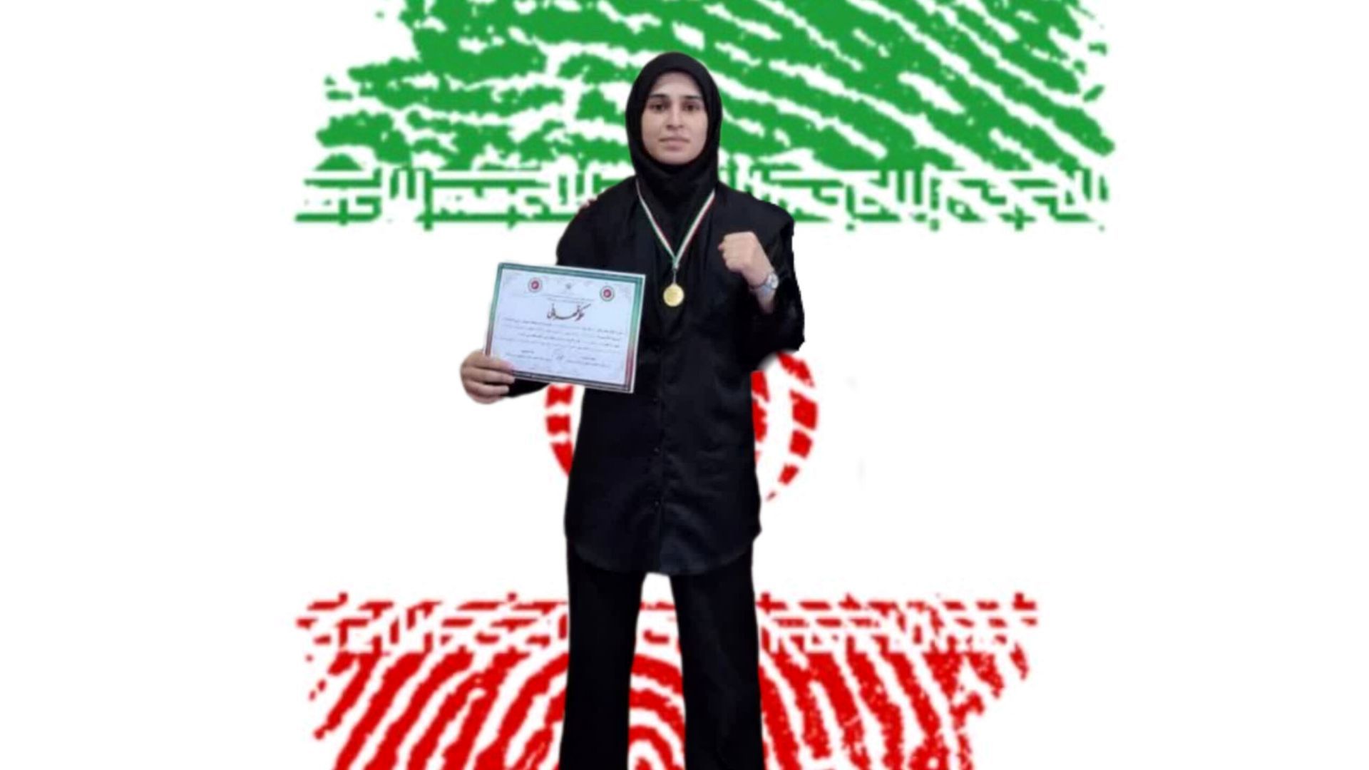 سیده زینب میرزایی، قهرمان مسابقات فستیوال استان ایلام