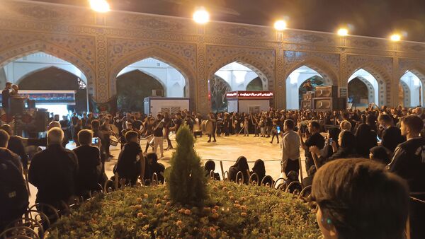 مراسم عزاداری شهادت امام رضا(ع) و شام غریبان در حرم مطهر رضوی 