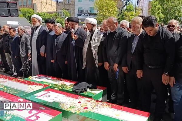 تشییع پیکر شهیدان قلعه میر
