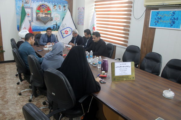 جلسه برنامه‌ریزی بزرگداشت هفته دفاع مقدس در اداره‌کل آموزش و پرورش استان بوشهر