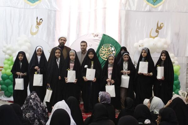 اختتامیه اعتکاف نوجوانانه در شهرستان گرمه 