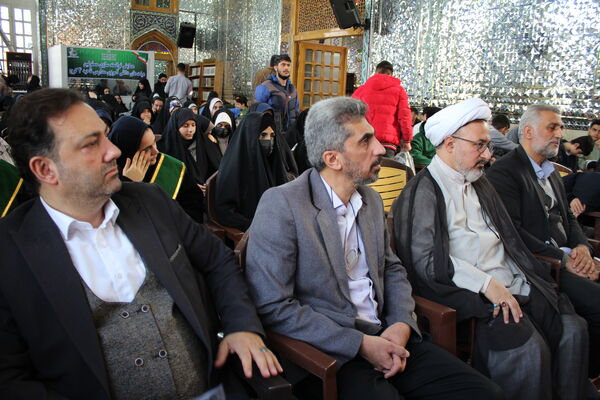 برگزاری تجمع هیات دانش‌آموزی «والعصر» در امامزاده محمد (ع)