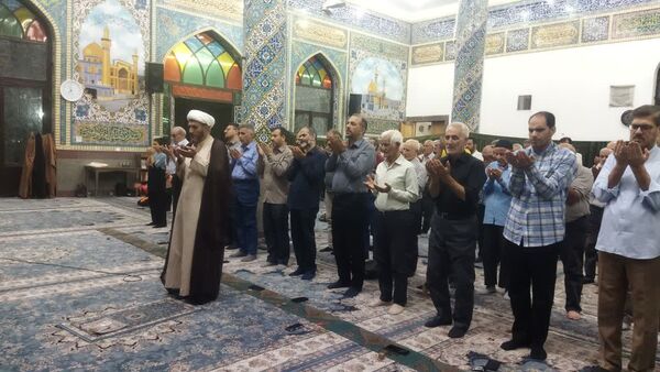 برگزاری مراسم ارتحال امام خمینی(ره) در مسجد صاحب الزمان شهرستان فردیس 