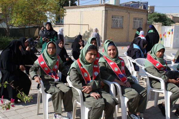 افتتاح سالن ورزشی زنده یاد حاج علی اکبر رخصت در هنرستان کار و دانش فارابی نیشابور