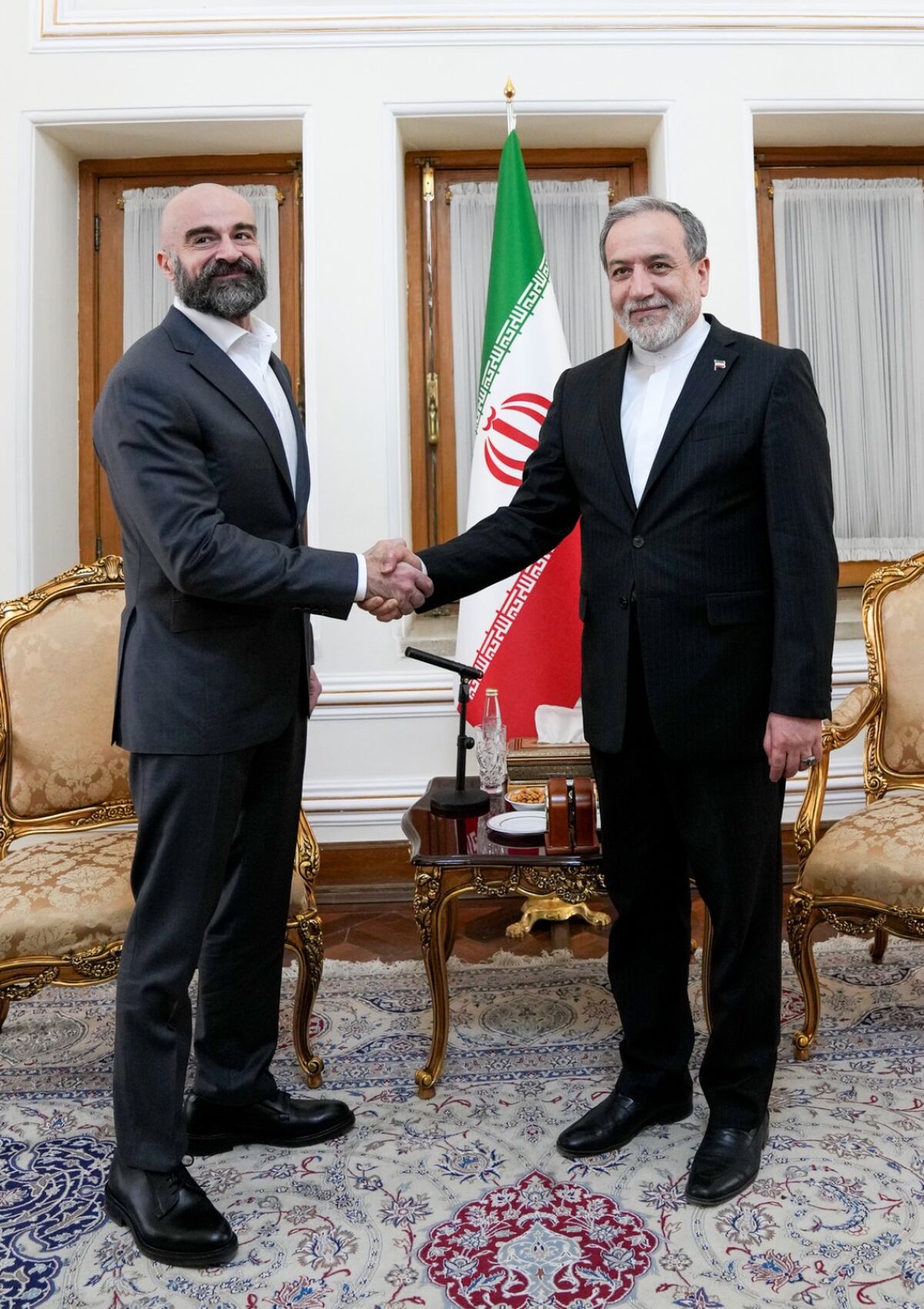 رئیس اتحادیه میهنی کردستان عراق با وزیر امور خارجه دیدار کرد