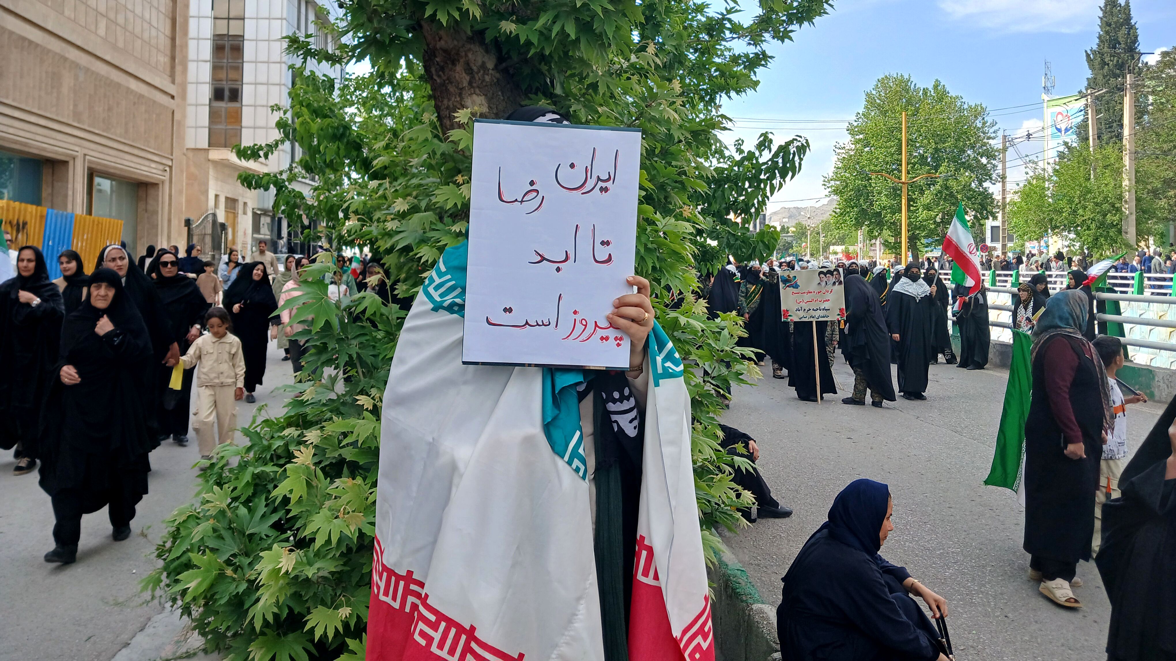 اجتماع جانفدایان امروز خرم آبادی ها برای ایران امام‌ رضایی