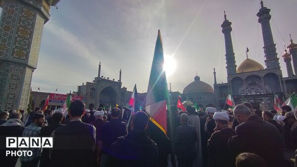 قاب های ماندگار از تشیع شهید لاریجانی در حریم امن فاطمی