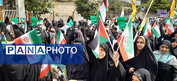 برگزاری راهپیمایی روز قدس در میاندورود 