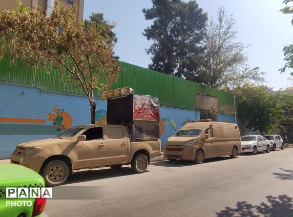 گرامیداشت هفته دفاع مقدس در مدارس منطقه ۱۲