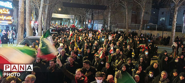 سوگواری مردم بجنورد در هفتین  شب شهادت امام شهیدشان