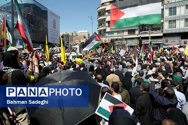 مراسم راهپیمایی روز جهانی قدس در تهران