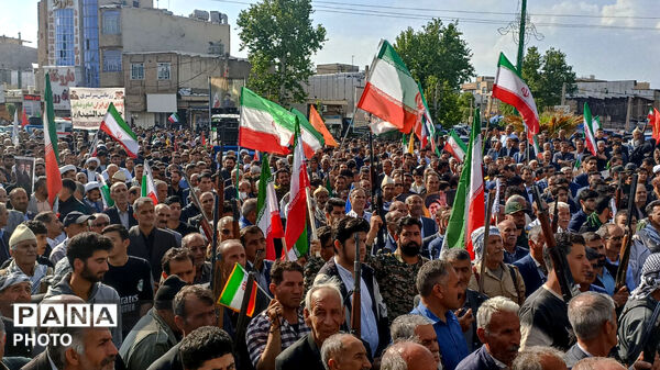  همبستگی مردمی در رزمایش جان فدا درکوهدشت
