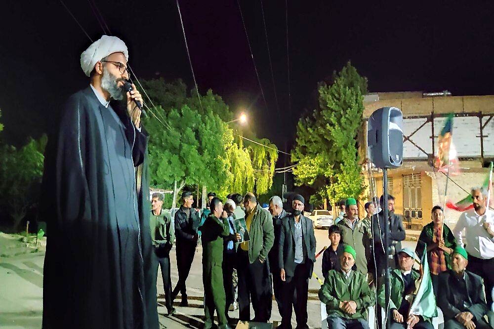 مراسم دومین سالگرد شهید آیت الله رئیسی و شهدای خدمت در اجتماعات شبانه