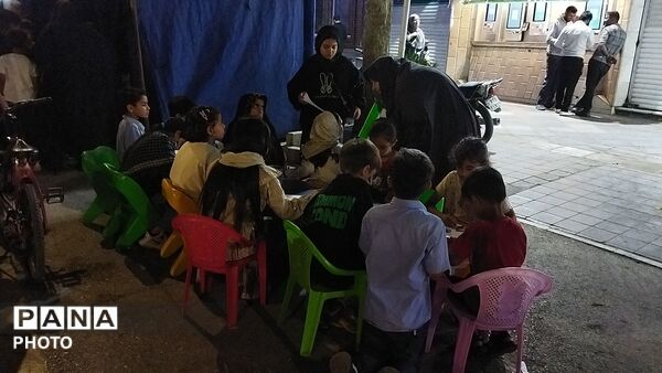 گذری بر موکب جبهه فرهنگیان نیشابور در هشتاد و هشتمین شب از اجتماعات مردمی 
