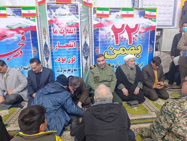 راهپیمایی ۲۲ بهمن در آشخانه