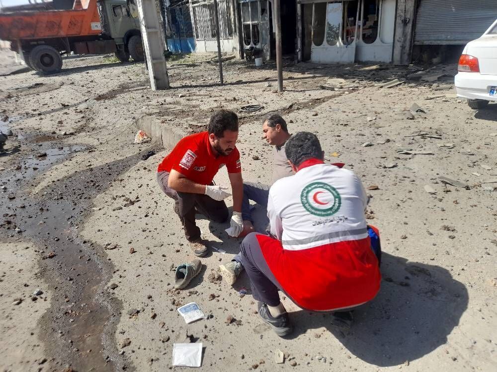 امدادرسانی ۱۶۱۰ تیم تخصصی به آسیب‌دیدگان